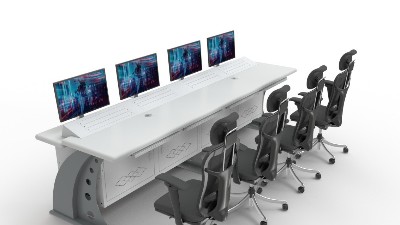 監控操作臺定制，完美適用于安防監控中心，打造舒適高效的工作環境！